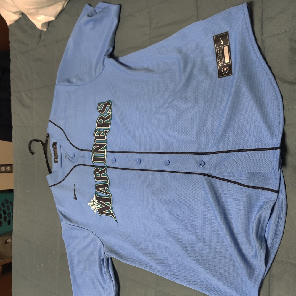 Nike Men's Blue Mariners Shirt